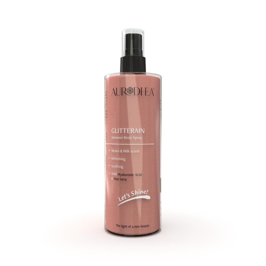 GLITTERAIN – Golden Shimmer Body Spray - 150 ml