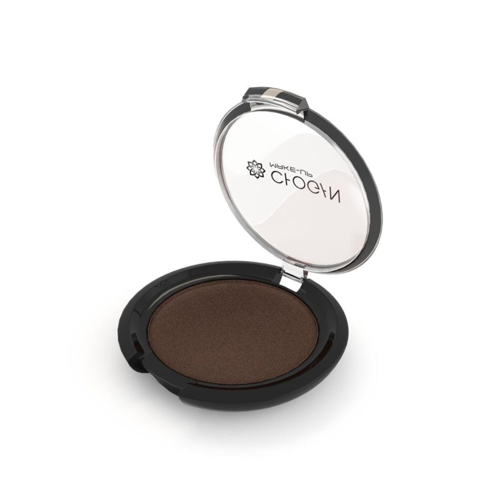 Ombre à Paupières Compacte "Shiny" – Dark Brown 3g