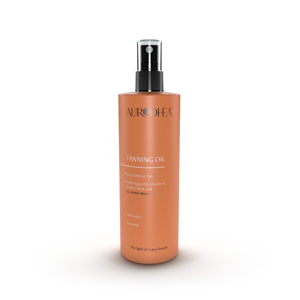 Huile Solaire Bronzante Brou de Noix & Millepertuis – 150 ml