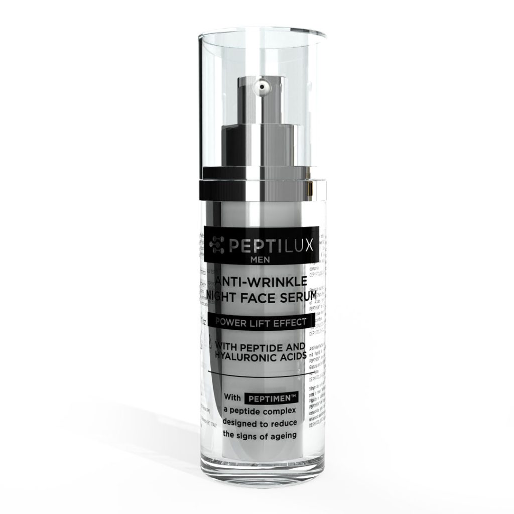 Peptilux Men – Sérum Nuit Anti-Rides « Power Lift Effect »