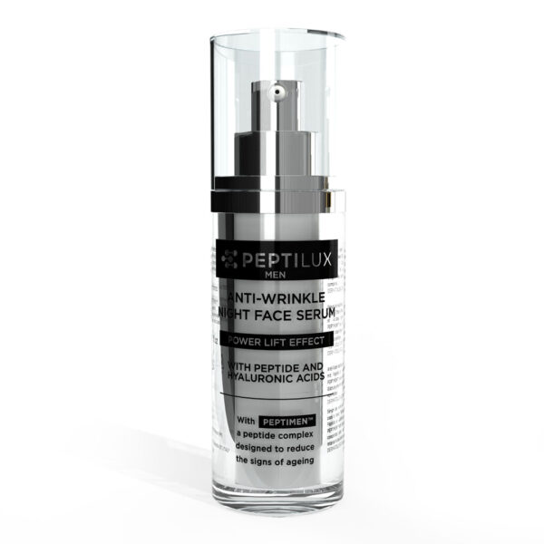 Peptilux Men – Sérum Nuit Anti-Rides « Power Lift Effect »