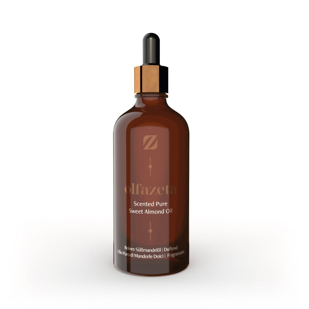 Huile pure d’Amande douce parfumée N°23