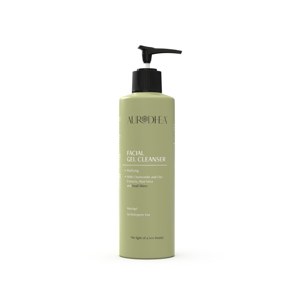 Gel Nettoyant Visage à la Bave d’Escargot – Aurodhea – 260 ml