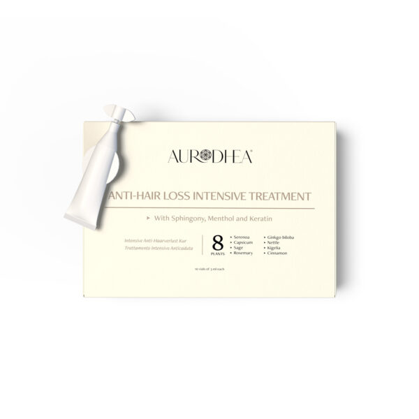 Ampoules Anti-Chute Cheveux – Soin Intensif Aurodhea – 3 ml