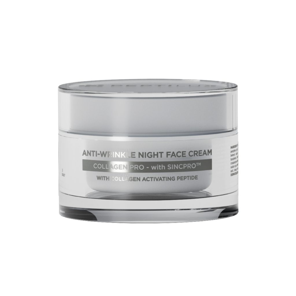 Peptilux – Crème de Nuit Visage Anti-Rides « Collagen Pro »