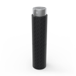 Étui à parfum rechargeable Chogan noir et gris
