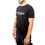 T-Shirt Cotton-Rich noir imprimé - 2