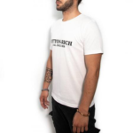 T-Shirt Cotton-Rich blanc imprimé - 2