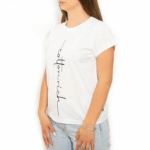 T-Shirt Basic Blanc « Classic » – Cotton-Rich - 1