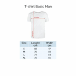 T-Shirt Basic Noir « Unconventional » – Cotton-Rich - 2