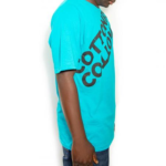 T-Shirt Oversize Vert Émeraude « Mirror » – Cotton-Rich - 1