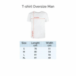 T-Shirt Oversize Vert Lime « Geometric » – Cotton-Rich - 2