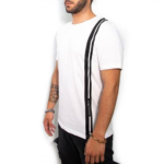 T-Shirt Oversize Blanc « Minimal » – Cotton-Rich - 1