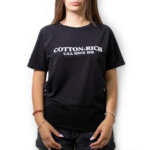 T-Shirt Cotton-Rich noir imprimé - 3