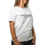 T-Shirt Cotton-Rich blanc imprimé - 4