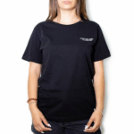 T-Shirt Cotton-Rich noir avec broderie - 3