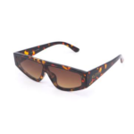 Lunettes de Soleil « Trap » Tortois – Monture Écaille & Verres Marron - 1