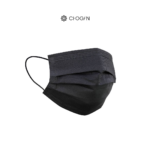 Masque chirurgical jetable noir - 50 pièces