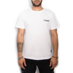 T-Shirt Cotton-Rich blanc avec broderie - 1