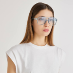 Lunettes de Soleil ‘Cortina’ – Light Blue - Élégance Alpine et Fraîcheur Bleutée - 3