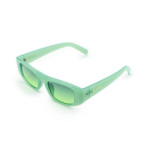 Lunettes de Soleil « Palermo » – Monture Verte Brillante & Verres Nuancés - 1