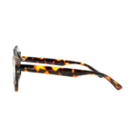 Lunettes de Soleil Femme ‘Alghero’ – Monture Écaille & Verres Bruns - 2