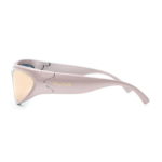 Lunettes de Soleil "Milano" Rose Miroir - 2