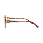 Lunettes de Soleil Homme « Torino » – Monture Bronze & Verres Marron - 2