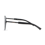 Lunettes de Soleil Unisexe « Trento » – Monture Noire & Verres Gris - 2
