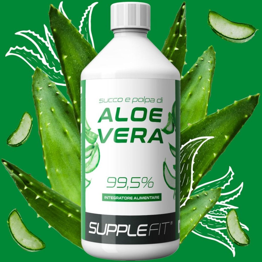 Jus et Pulpe d’Aloe Vera 99,5 % – 1L