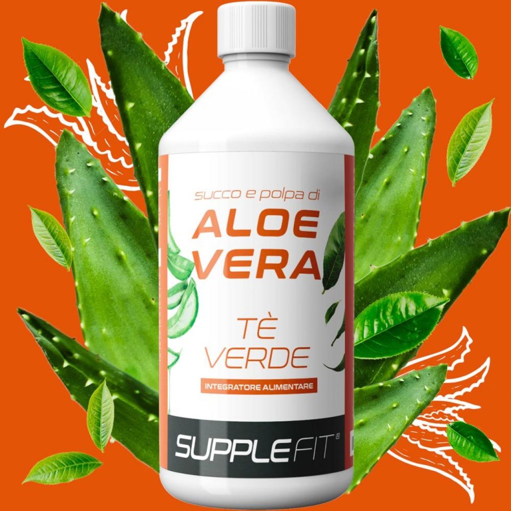 Jus & Pulpe d’Aloe Vera au Thé Vert - 1L