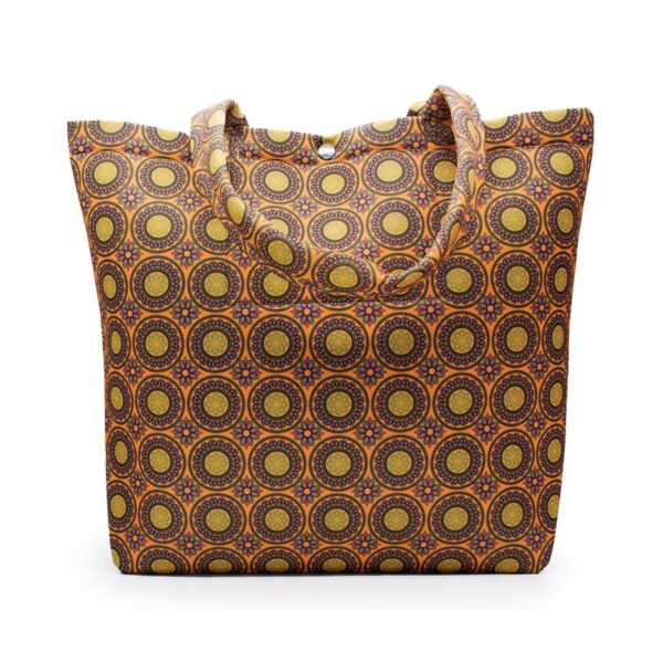 Maxi Sac Shopping « Inde Orange »