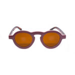 Lunettes de Soleil Unisexes « Andy » – Shiny Purple & Verres Marron