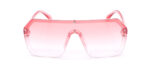 Lunettes de Soleil Unisexes « Miami » – Rose Transparent & Verres Rosés