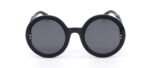 Lunettes de Soleil « Iris » – Shiny Black & Verres Gris