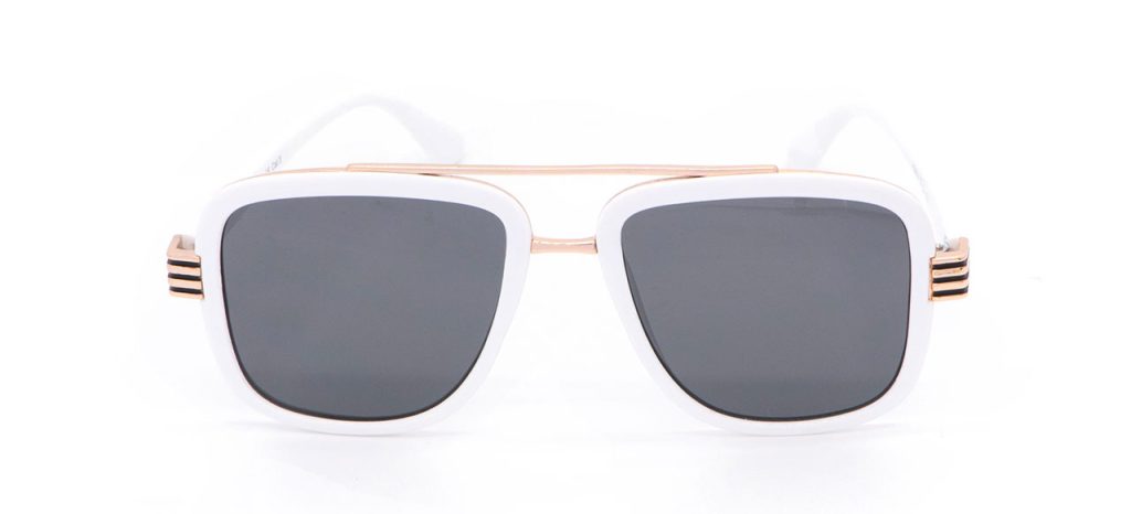 Lunettes de Soleil « LasVegas » – White - Le glamour californien dans un regard