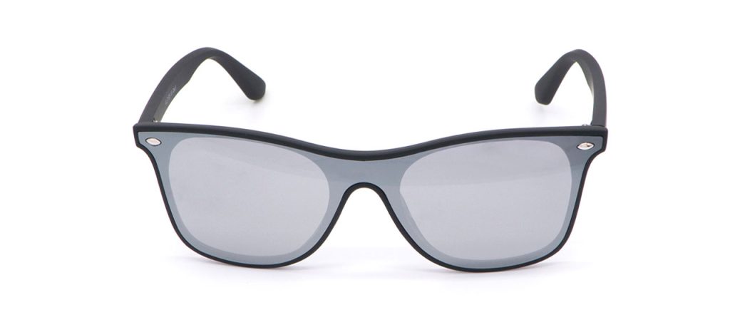Lunettes de Soleil "Panther" Matte Silver
