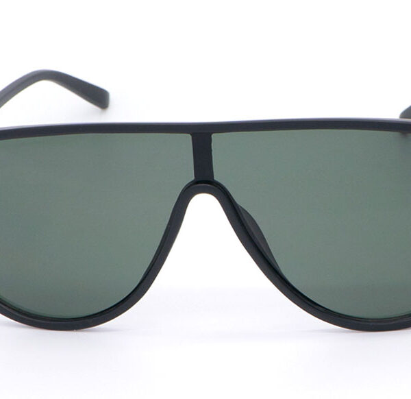 Lunettes de Soleil « Scarface » Black – Monture Noire & Verres Verts