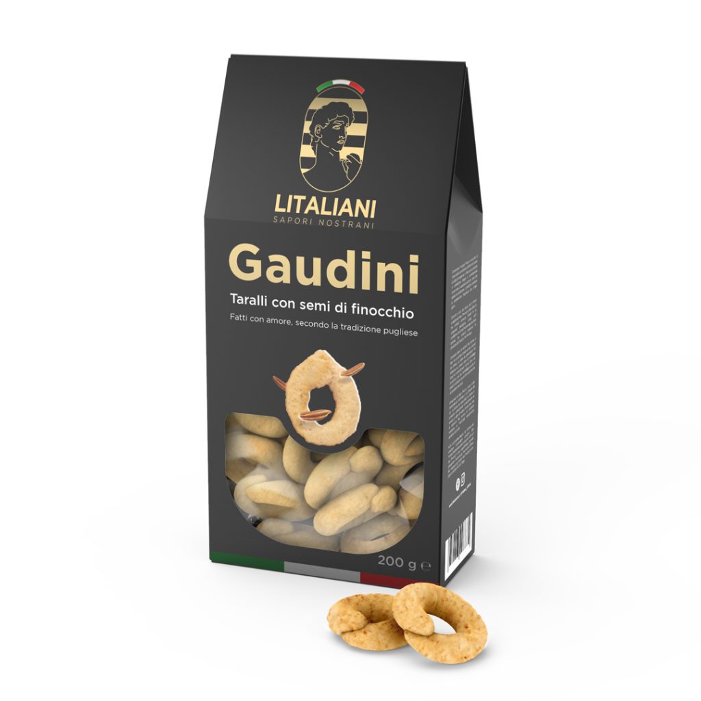 Gaudini – Taralli aux graines de fenouil – 200g