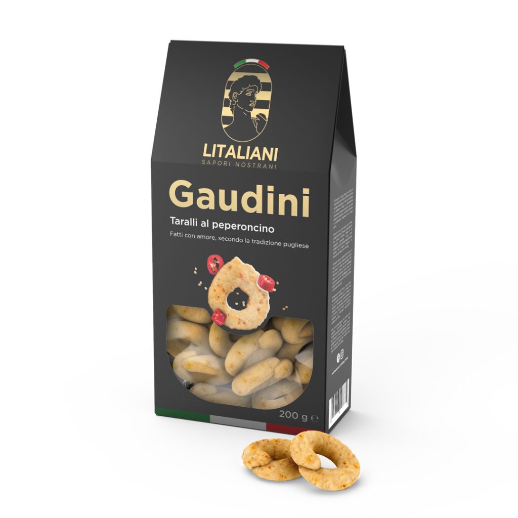 Gaudini – Taralli au piment – 200g