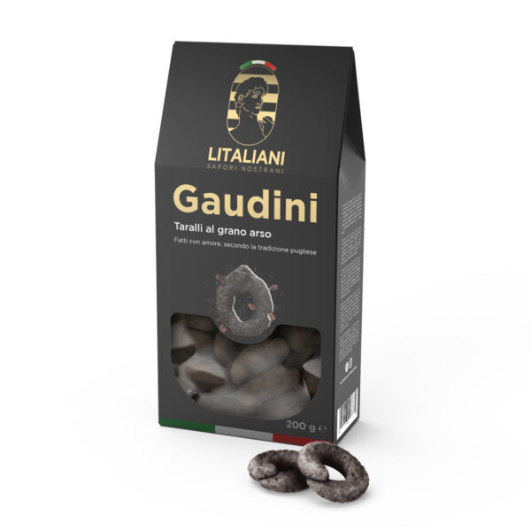 Gaudini – Taralli au Blé Brûlé – 200g