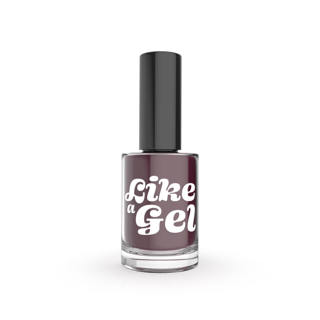 Vernis à Ongles « Like a Gel » – Dark Wine - 10mL
