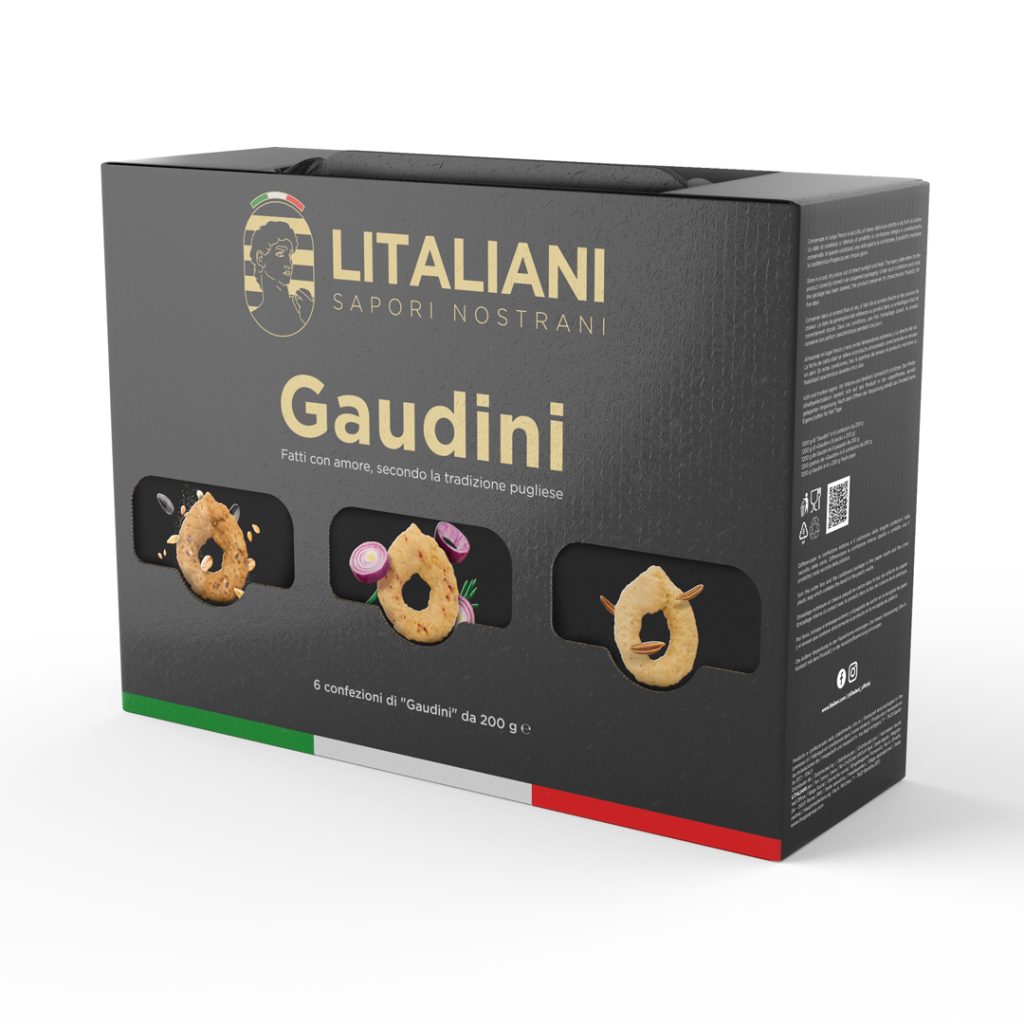 Box Gaudini – 6 Saveurs de Taralli Artisans des Pouilles – 1200g