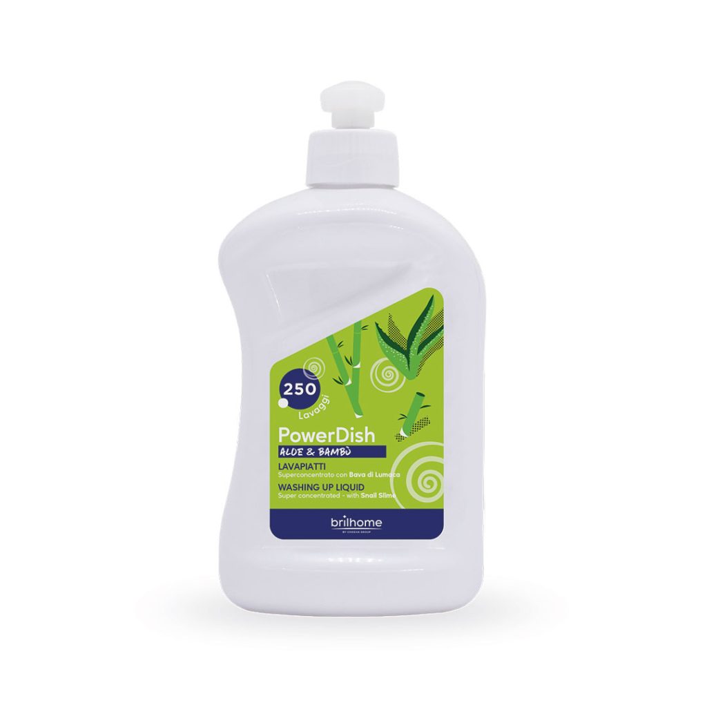 Liquide Vaisselle PowerDish Aloe & Bambou – 500ml