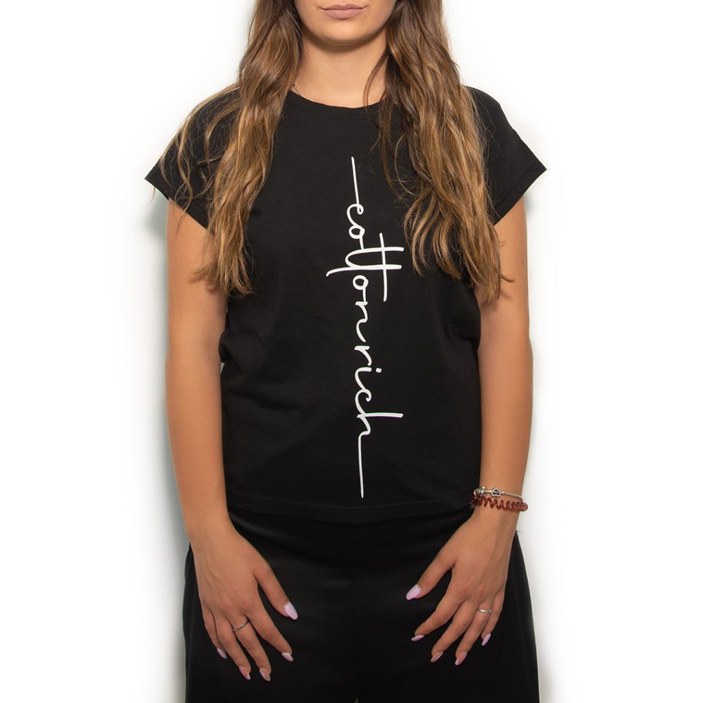 T-Shirt Basic Noir « Classic » – Cotton-Rich