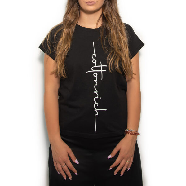 T-Shirt Basic Noir « Classic » – Cotton-Rich