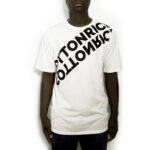 T-Shirt Oversize Blanc « Mirror » – Cotton-Rich