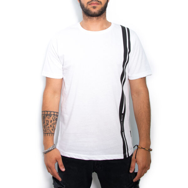 T-Shirt Oversize Blanc « Minimal » – Cotton-Rich