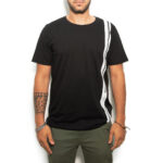 T-Shirt Oversize Noir « Minimal » – Cotton-Rich