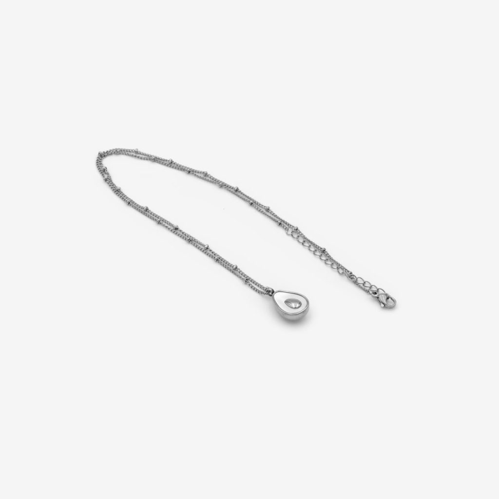 Collier « Avocado » en acier inoxydable